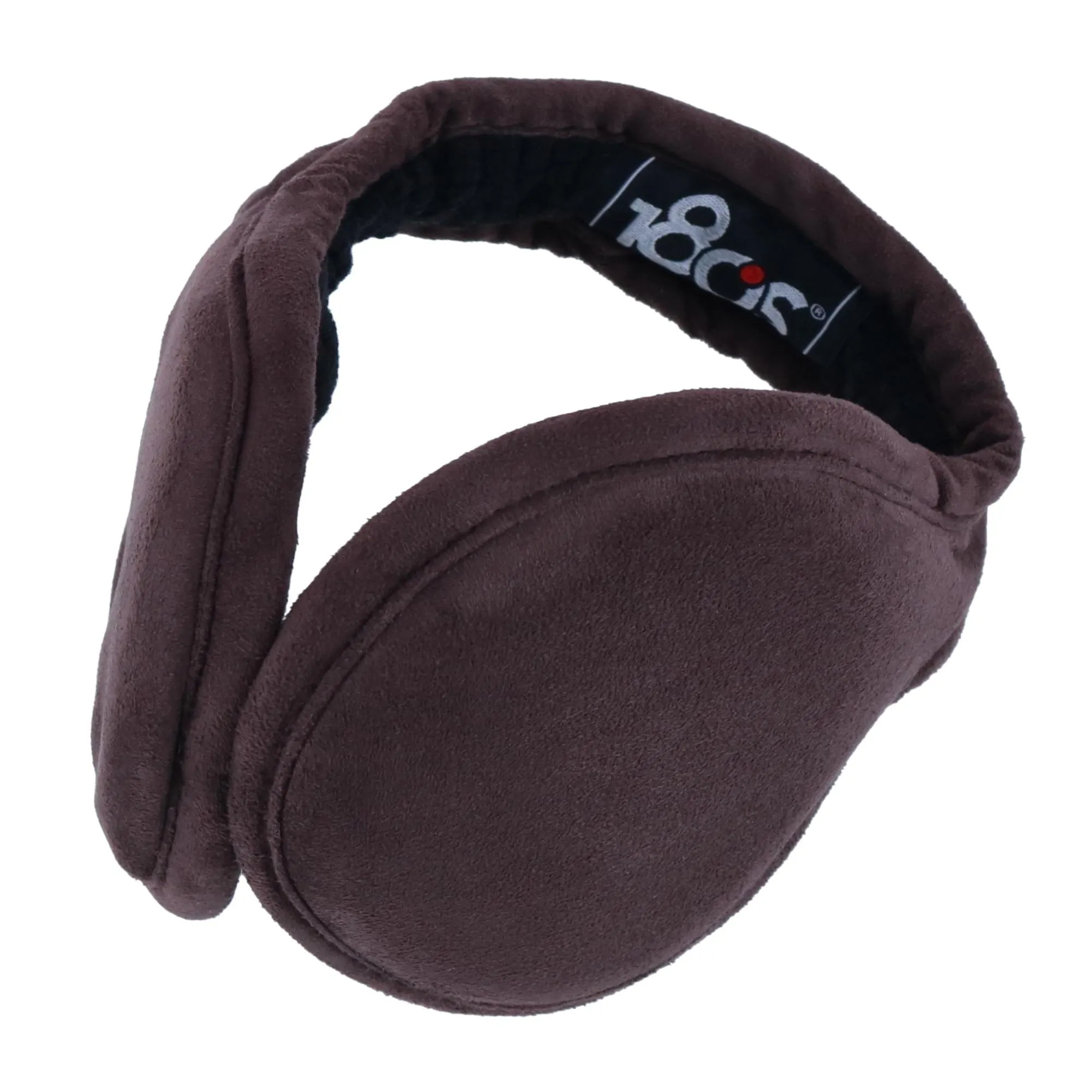 180s Tuckerman Leather Suede Wrap Around Earmuffs