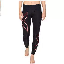 2XU Women's Mid-rise Compression Tight-WA2864B (BLK/PKG)