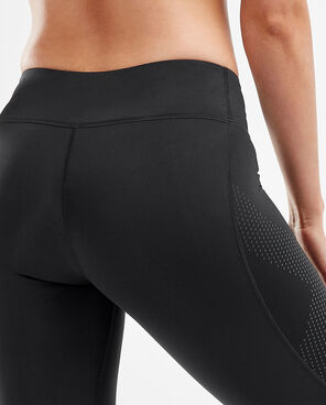 2XU Women's Mid-Rise Compression Tight -WA2864B (BLK/DBK)