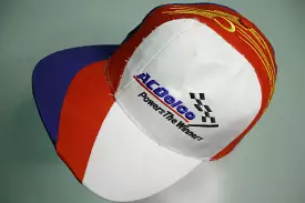 AC Delco Powers The Winners Nascar Vintage 90's Trucker Snapback Adjustable Hat