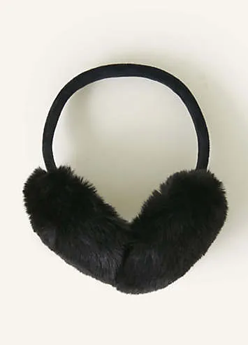 Accessorize Luxe Faux Fur Earmuffs | Kaleidoscope