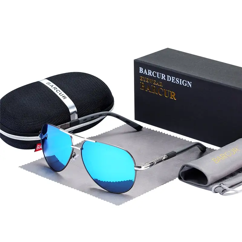 Aluminum Vintage Men's Sunglasses Men Polarized Coating Classic Sun Glasses Women Shade Male Driving Accessories Eyewear