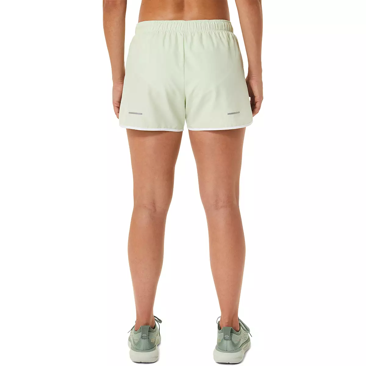 Asics Icon 4In Short Women Green   