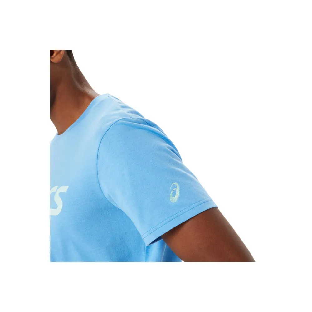 ASICS Men's Graphic Short Sleeve Top (Waterscape)