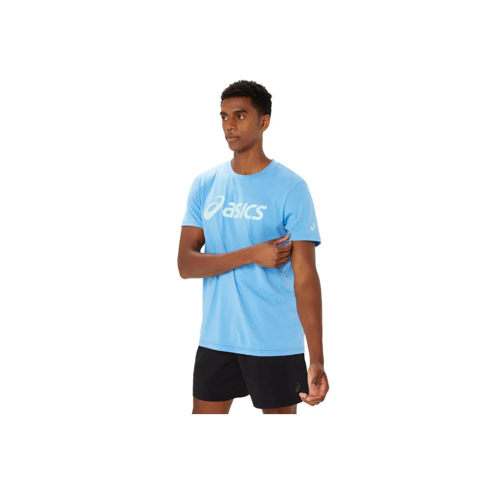 ASICS Men's Graphic Short Sleeve Top (Waterscape)