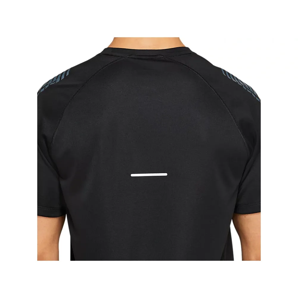 ASICS Men's Icon Short Sleeve Top (Performance Black/Carrier Grey)