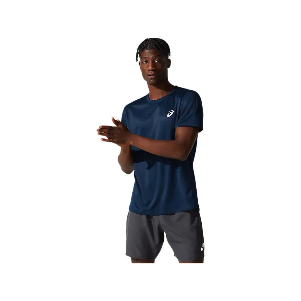 ASICS Men's Sliver Short Sleeve Top (French Blue)