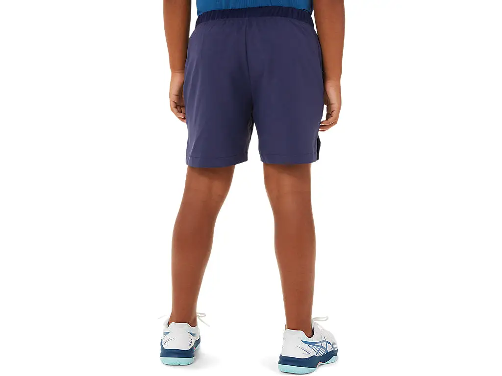 Asics Short Boys Junior Blauw