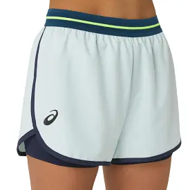 Asics Short Match Short Dames Lichtblauw