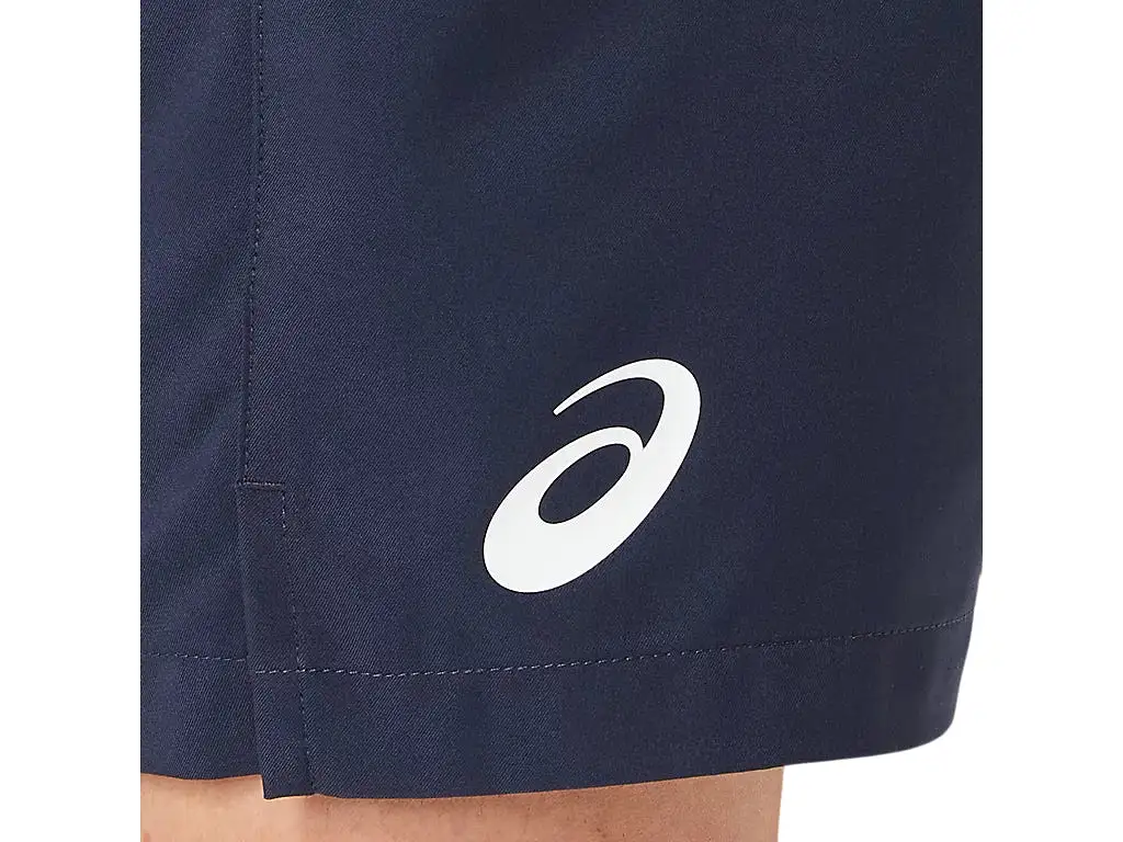 Asics Short Tennis Boys Junior Blauw