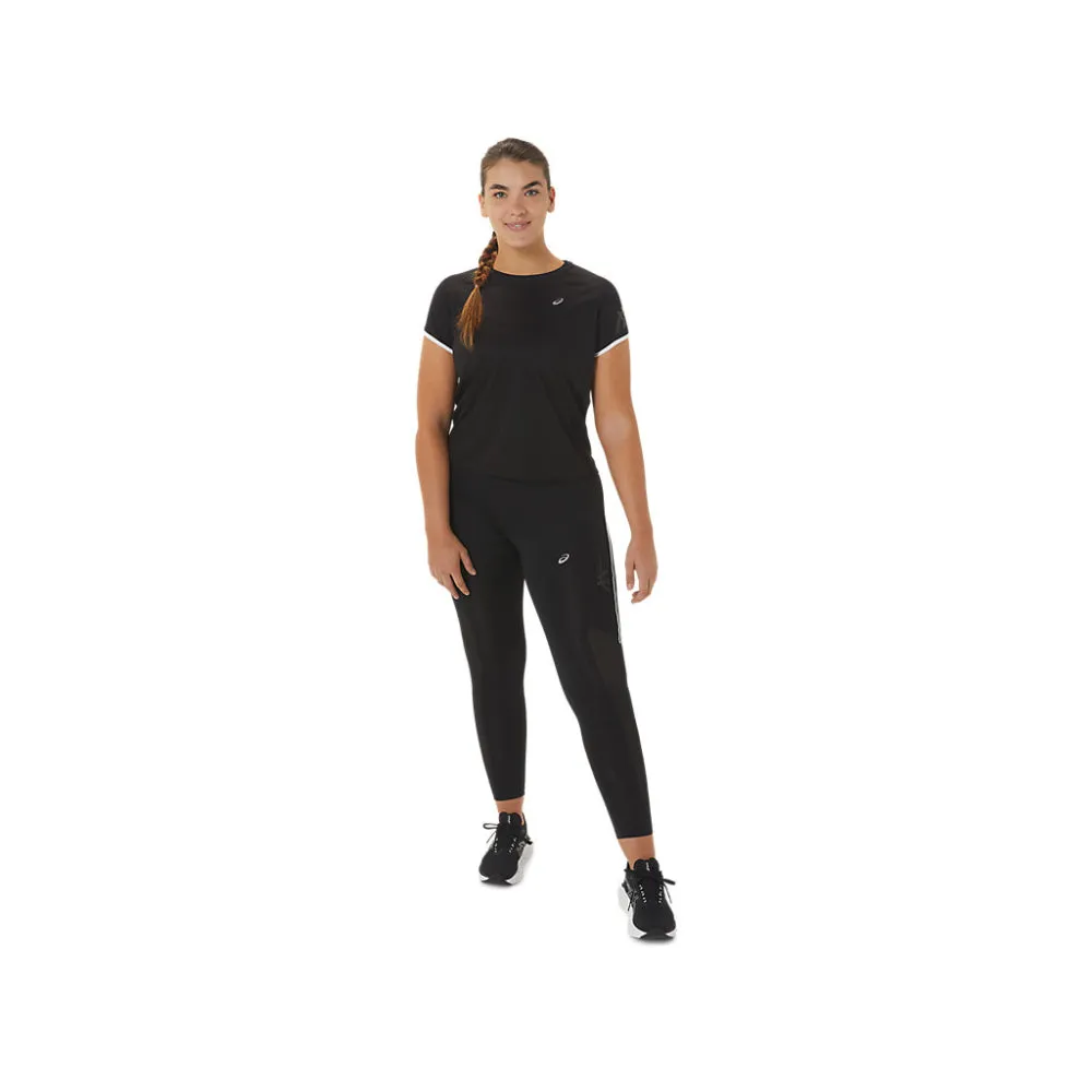 ASICS Women's Icon Short Sleeve Top (Performance Black)