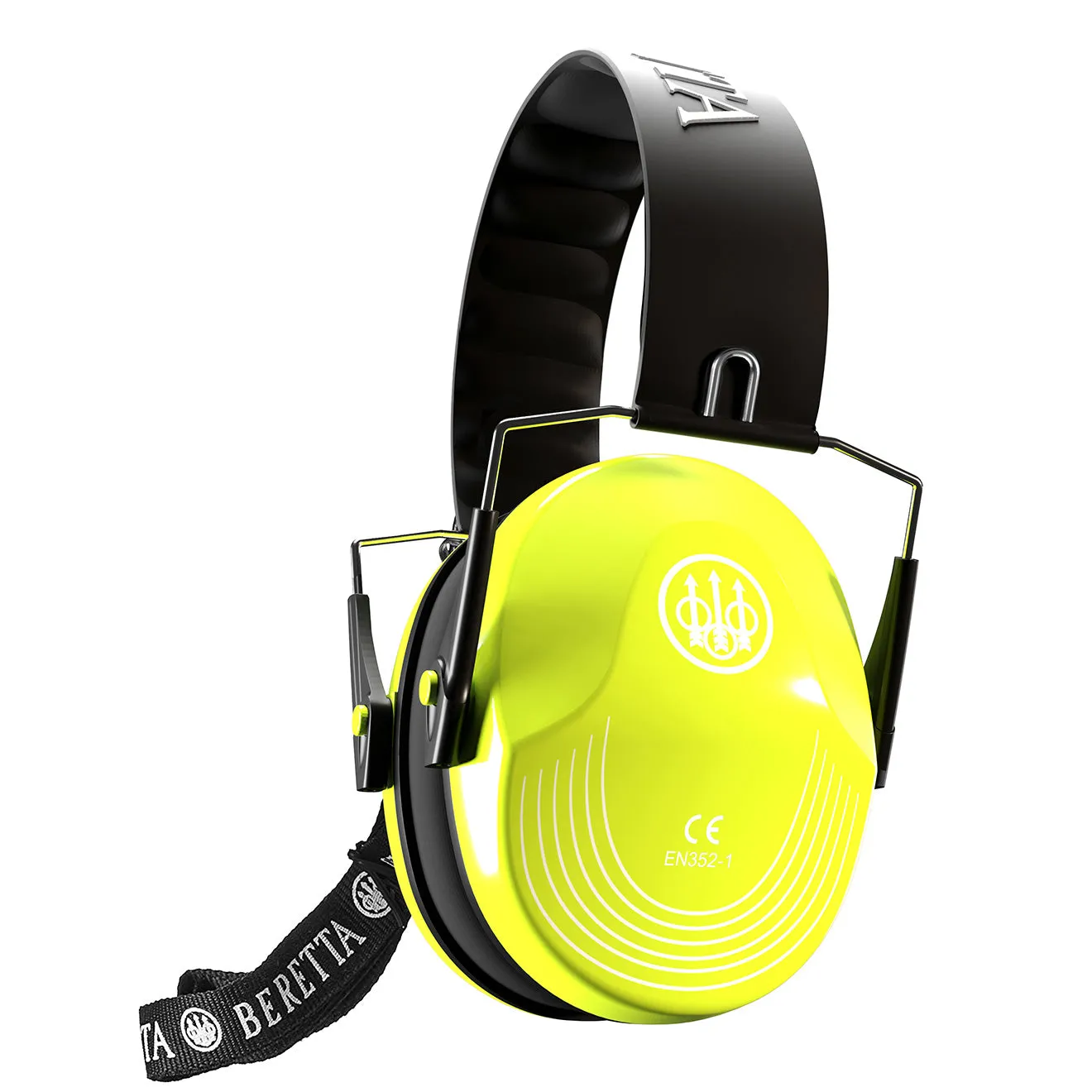 Beretta Earmuff Fluorescent Yellow