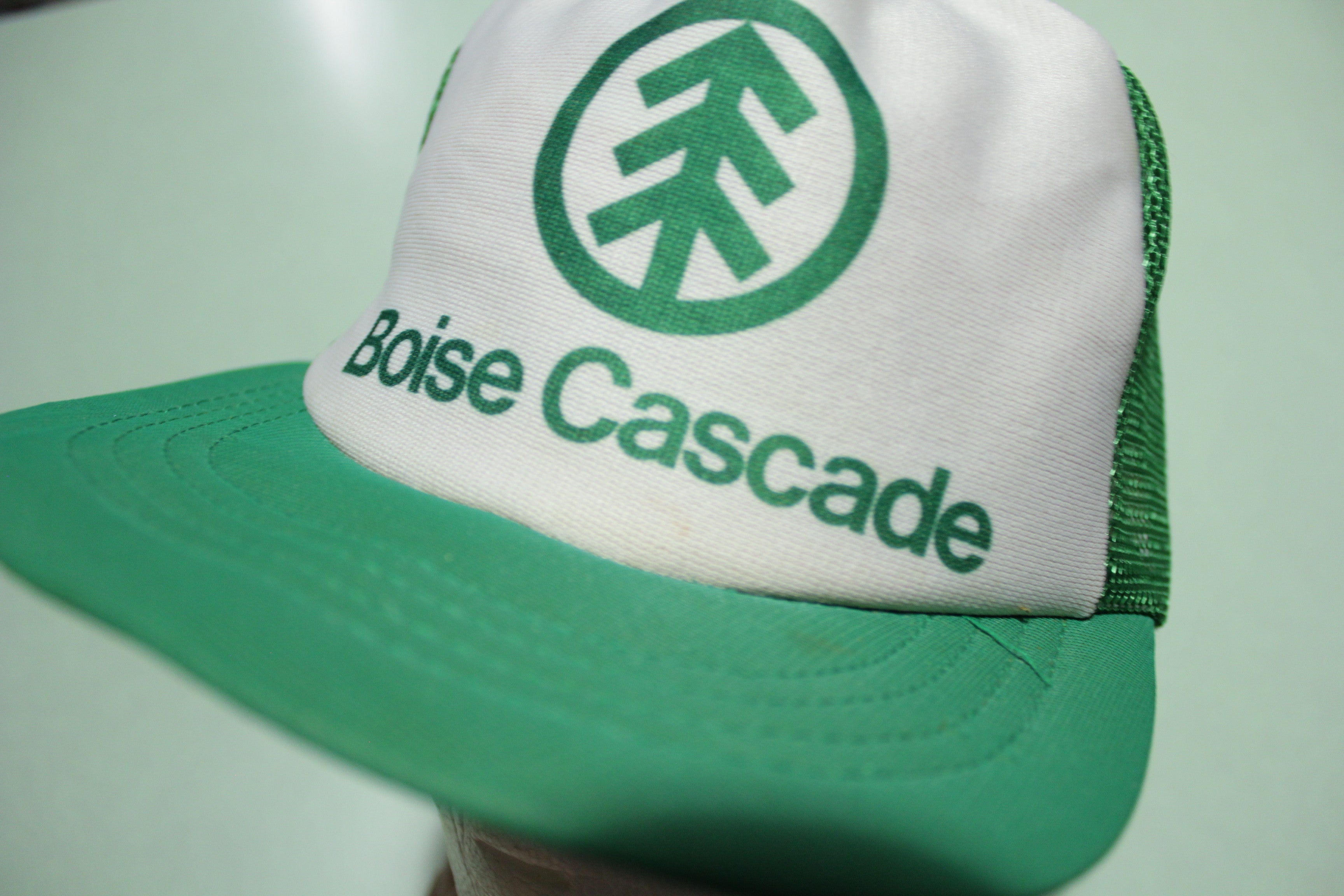 Boise Cascade Vintage 80's Adjustable Snap Back Trucker Hat