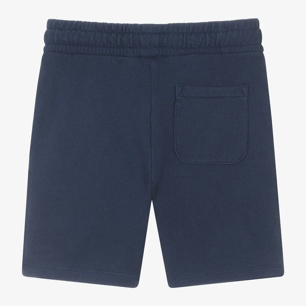 Boys Blue Cotton Shorts