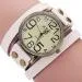 Bracelet Watch Women Vintage Design Relogio Feminino PU Leather Ladies Dress Bangle Quartz Clock