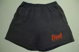 Budweiser Bud King of Beers Vintage 80's Don Alleson Made in USA Gym Shorts