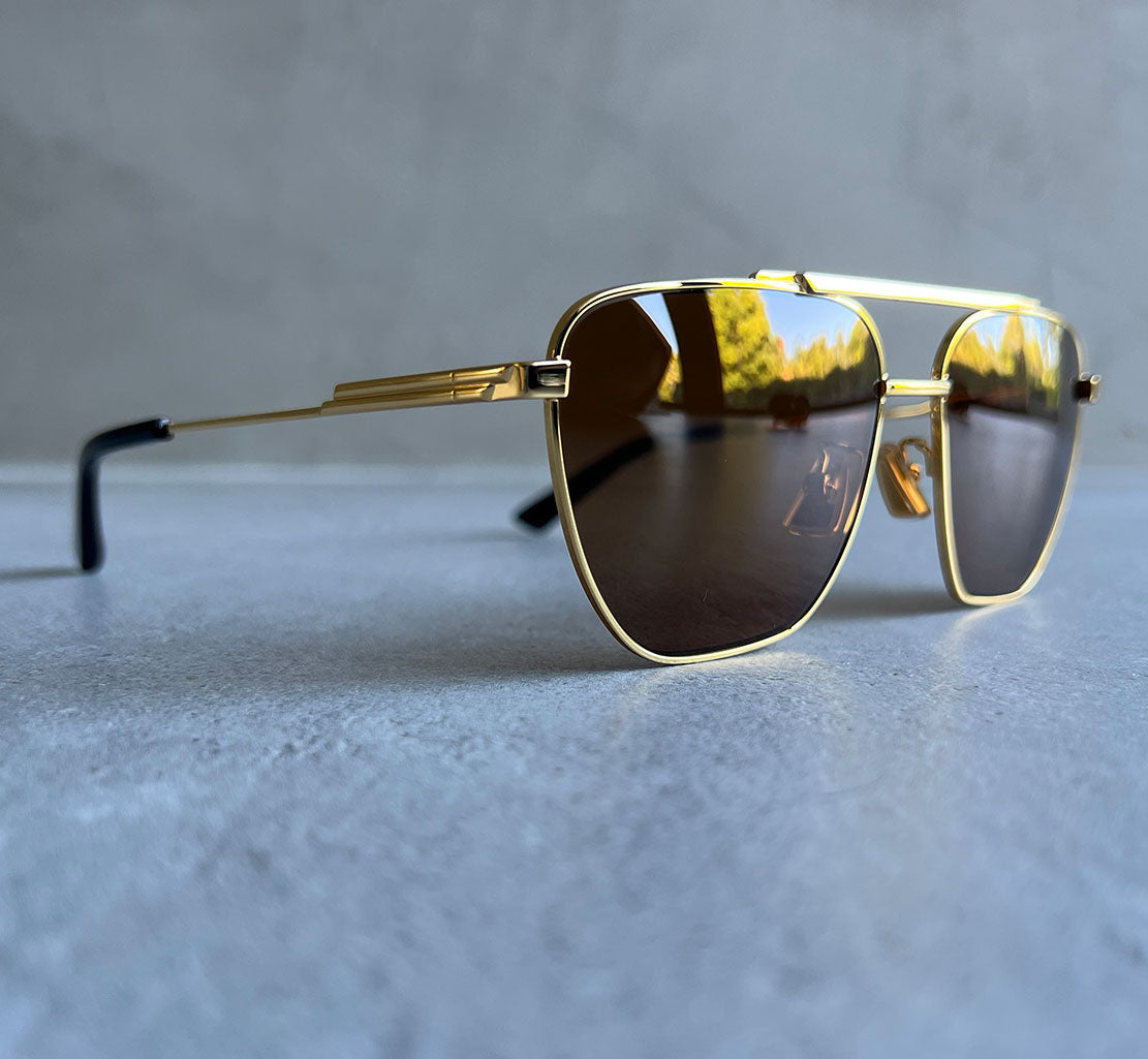 BV 1236S Sunglasses, Gold