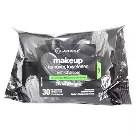 CLARISSE Charcoal Toallitas Desmaquillantes 30pzas