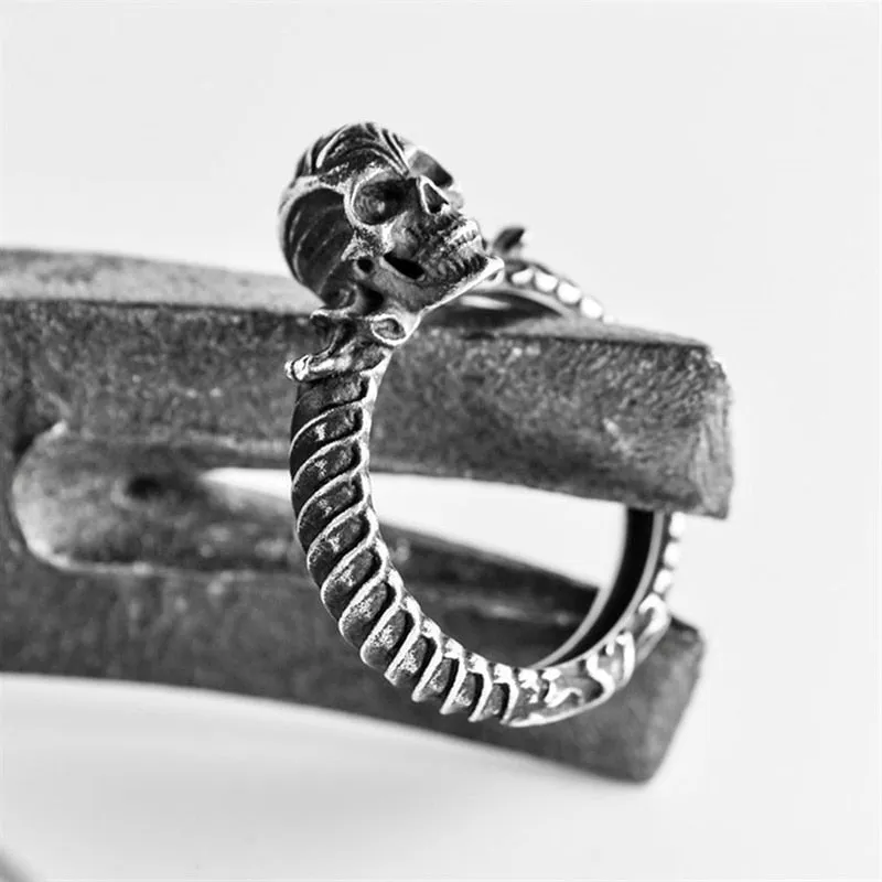 Classic Women Vintage Skull Rings