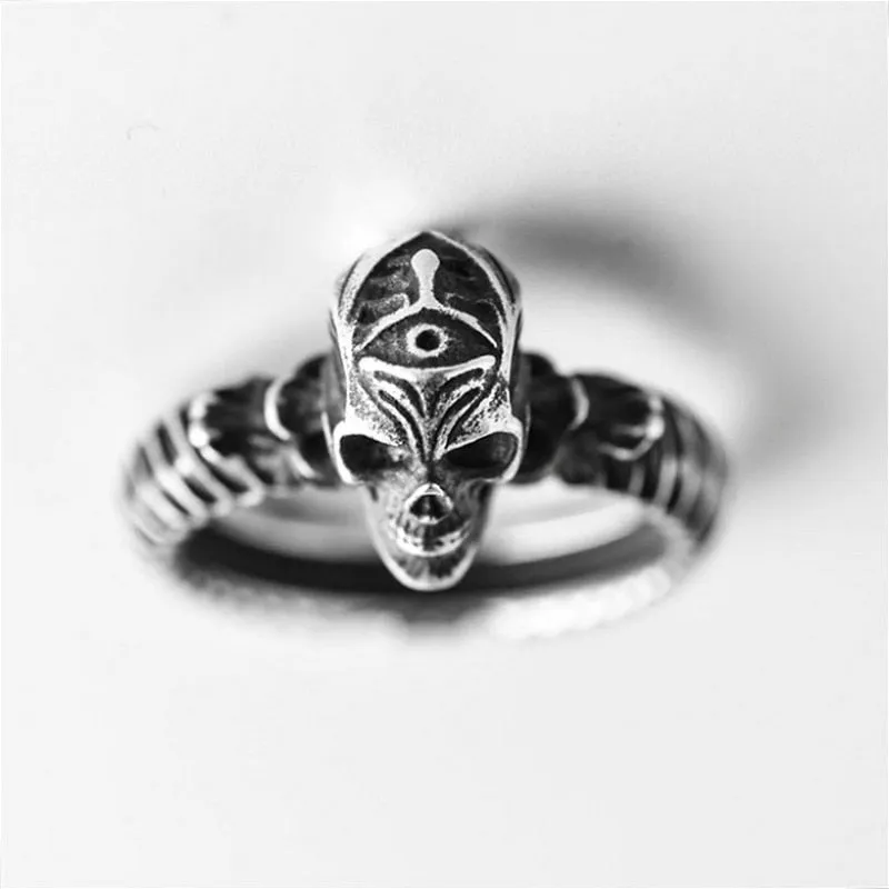 Classic Women Vintage Skull Rings