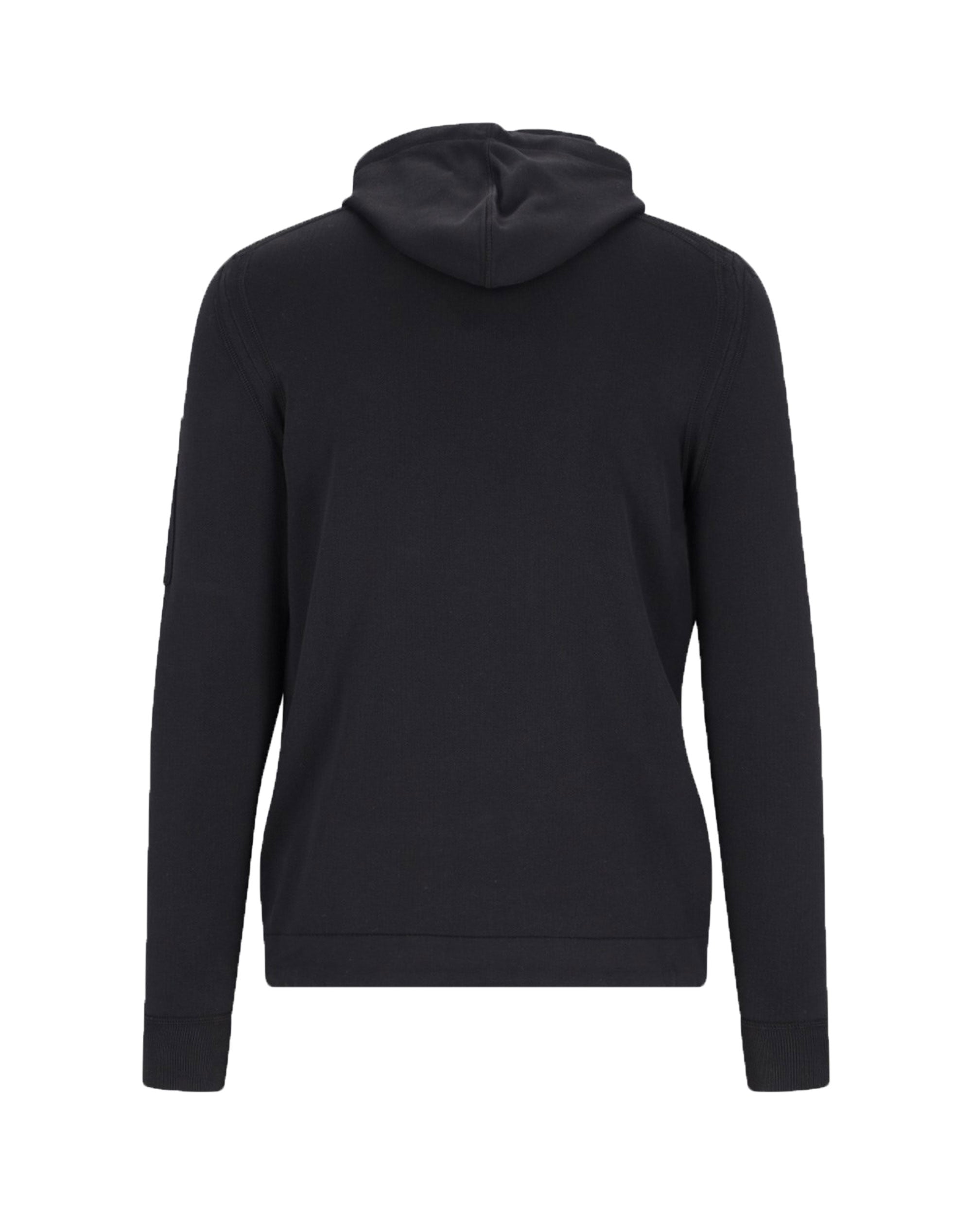 CP Company Light Terry Knitted Hoodie Nero