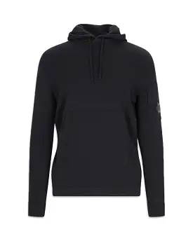 CP Company Light Terry Knitted Hoodie Nero