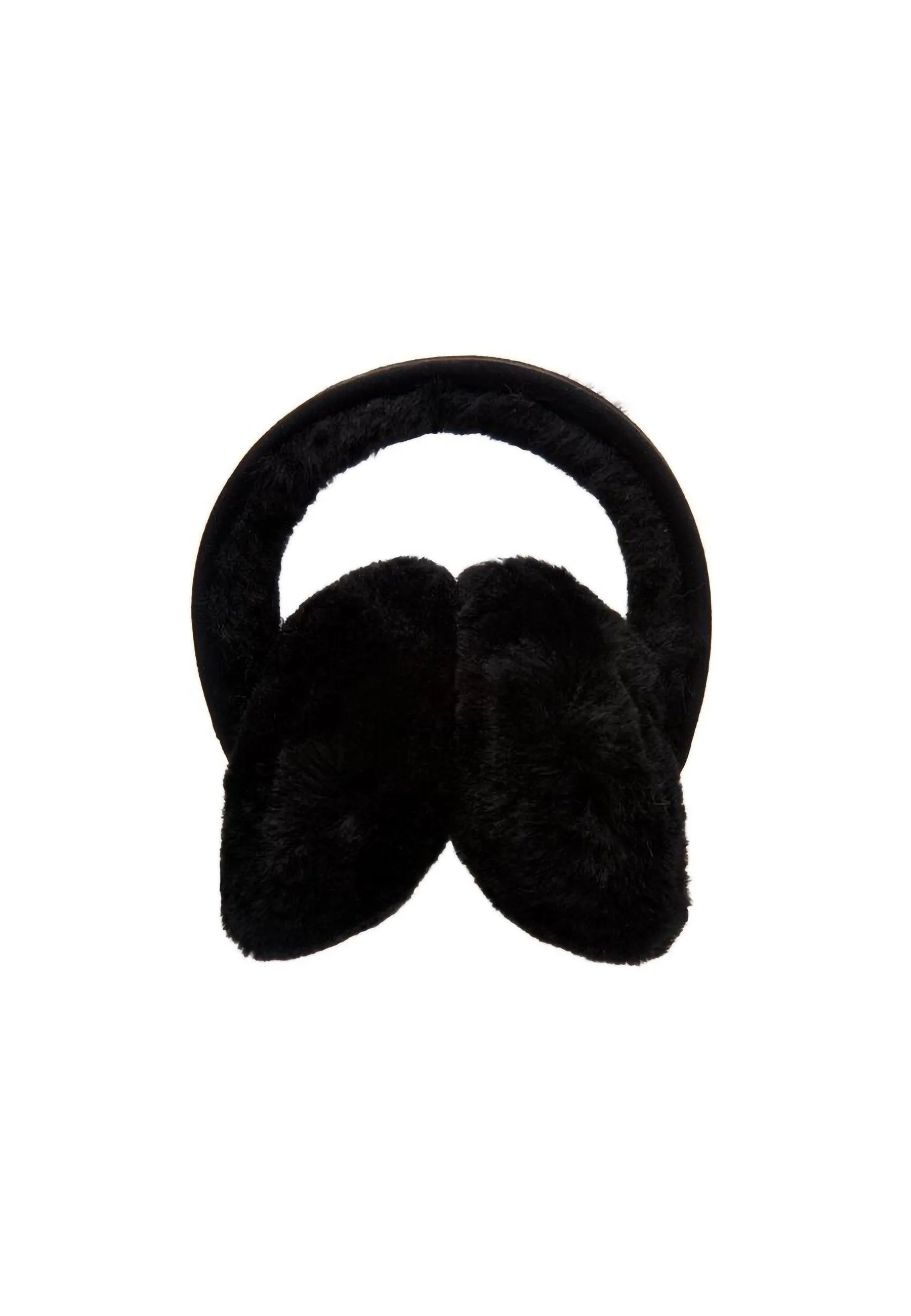 EMU Angahook Earmuffs Cuffie Paraorecchie Pelo Black W9403