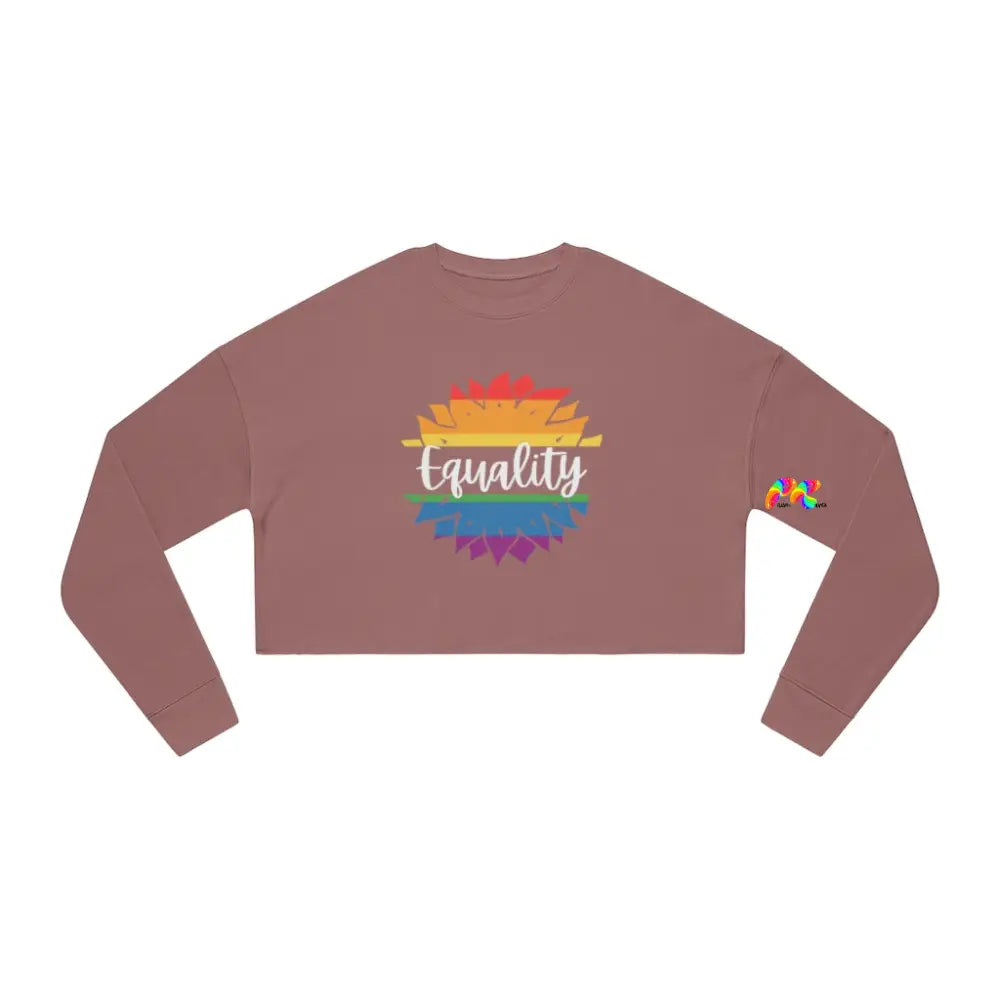 Equality Women's Cropped Sweatshirt