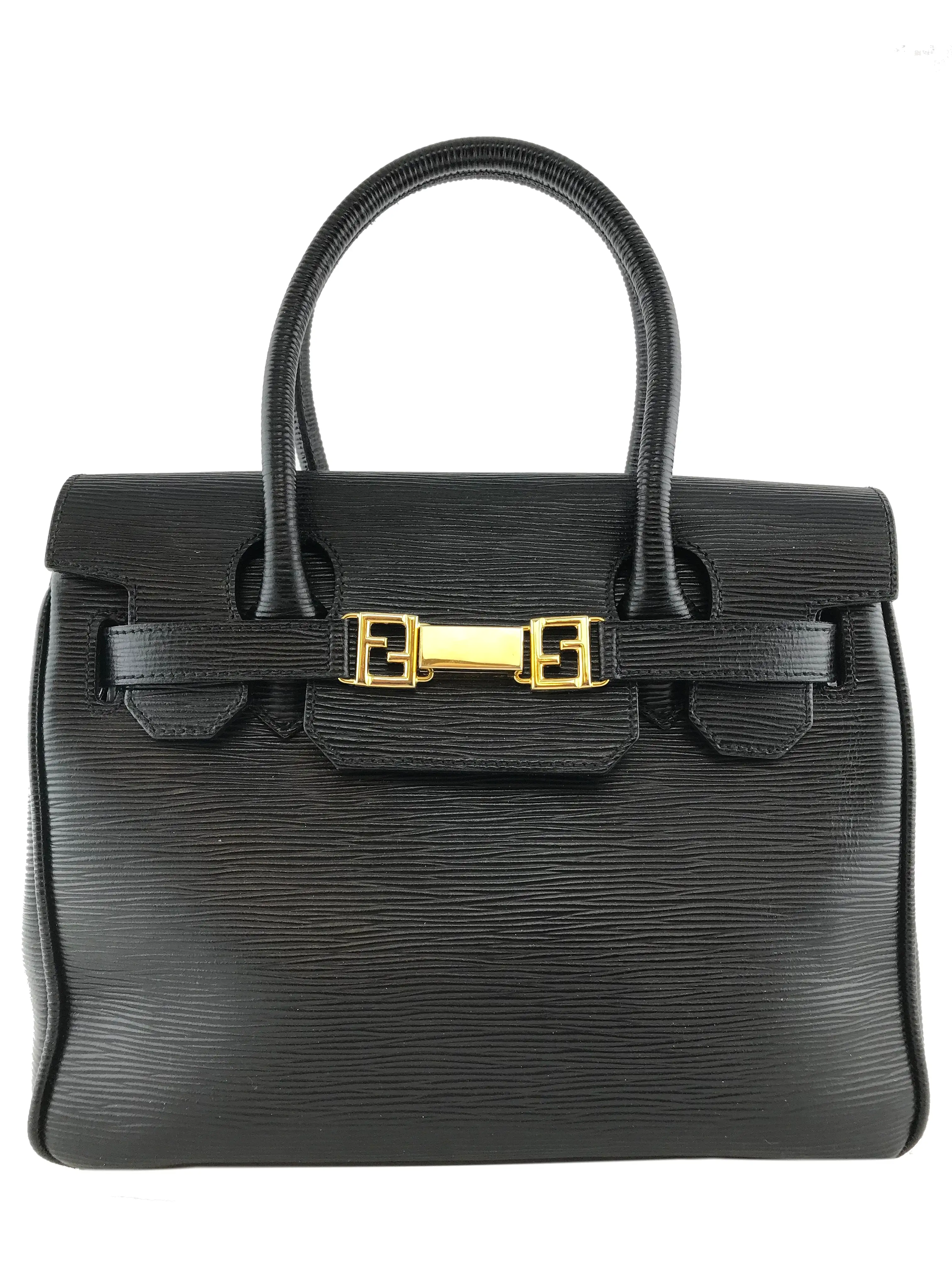 Fendi Roma Vintage Epi Leather Bag with Strap