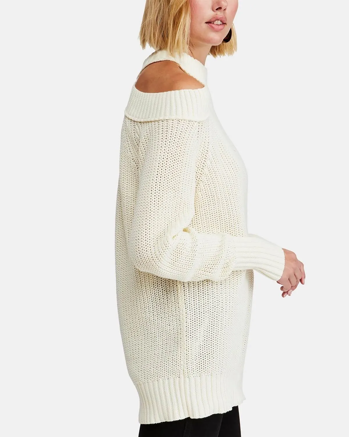 Free People - Half Moon Bay Pullover Sweater - Ivory