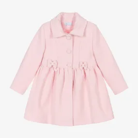 Girls Pink Traditional Coat