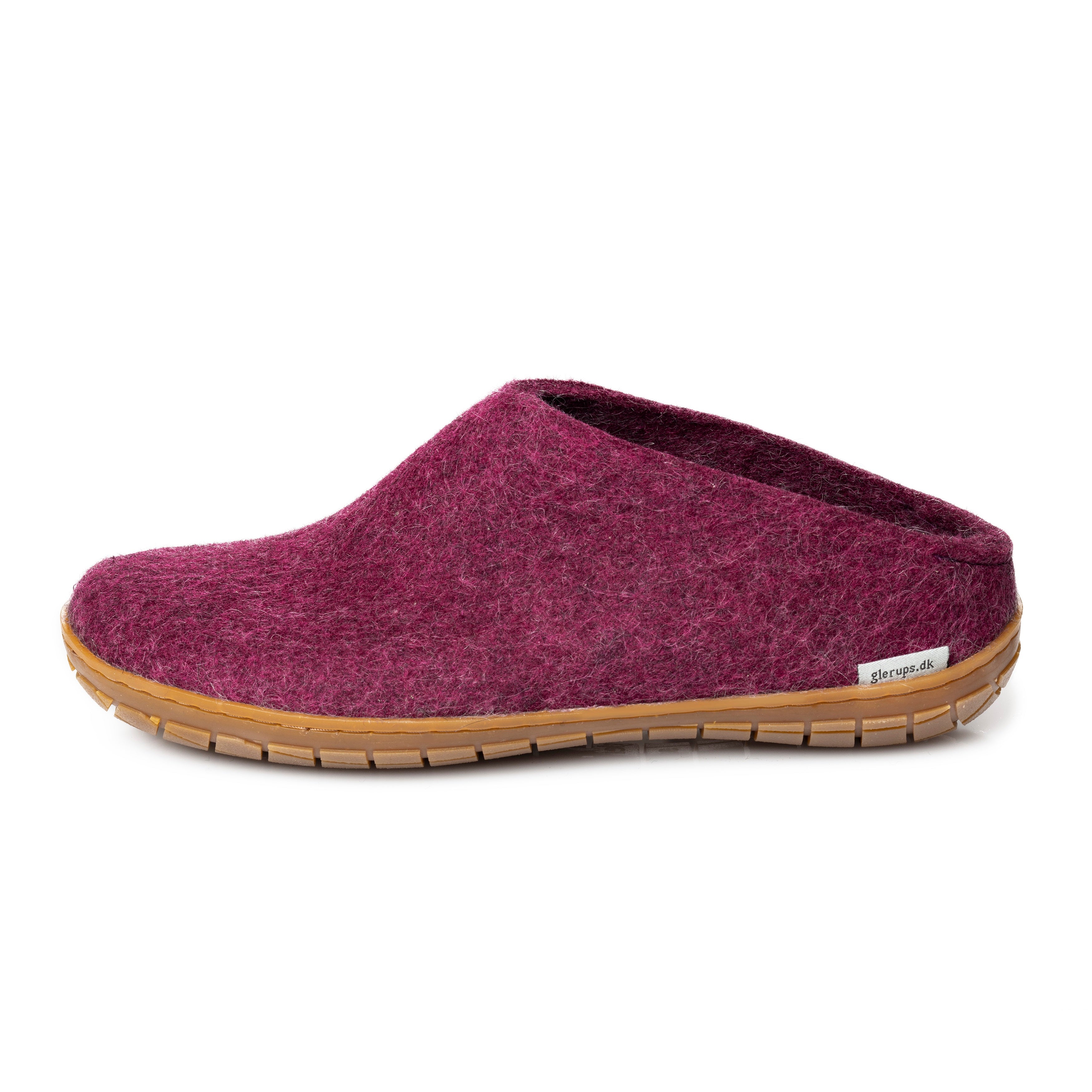 Glerups Slipper - Slip-on Cut (Natural Rubber Sole)