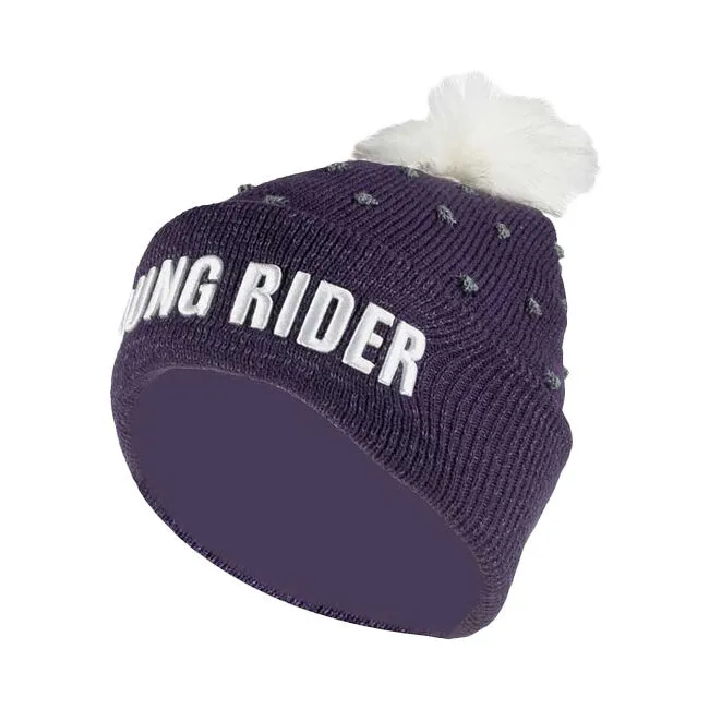 Horze Kids' Terry Reflective Knitted Hat