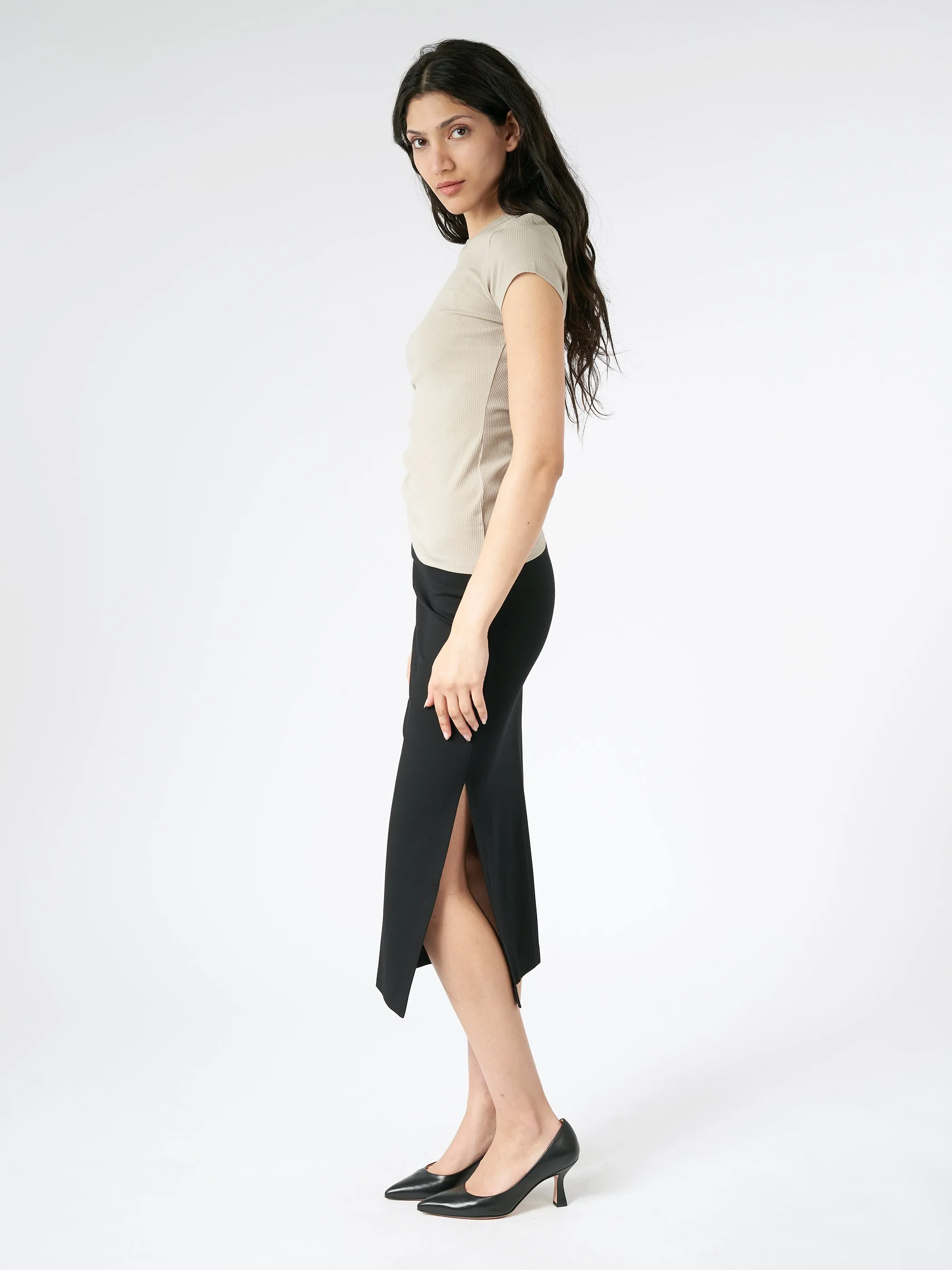 Jersey Pencil Skirt