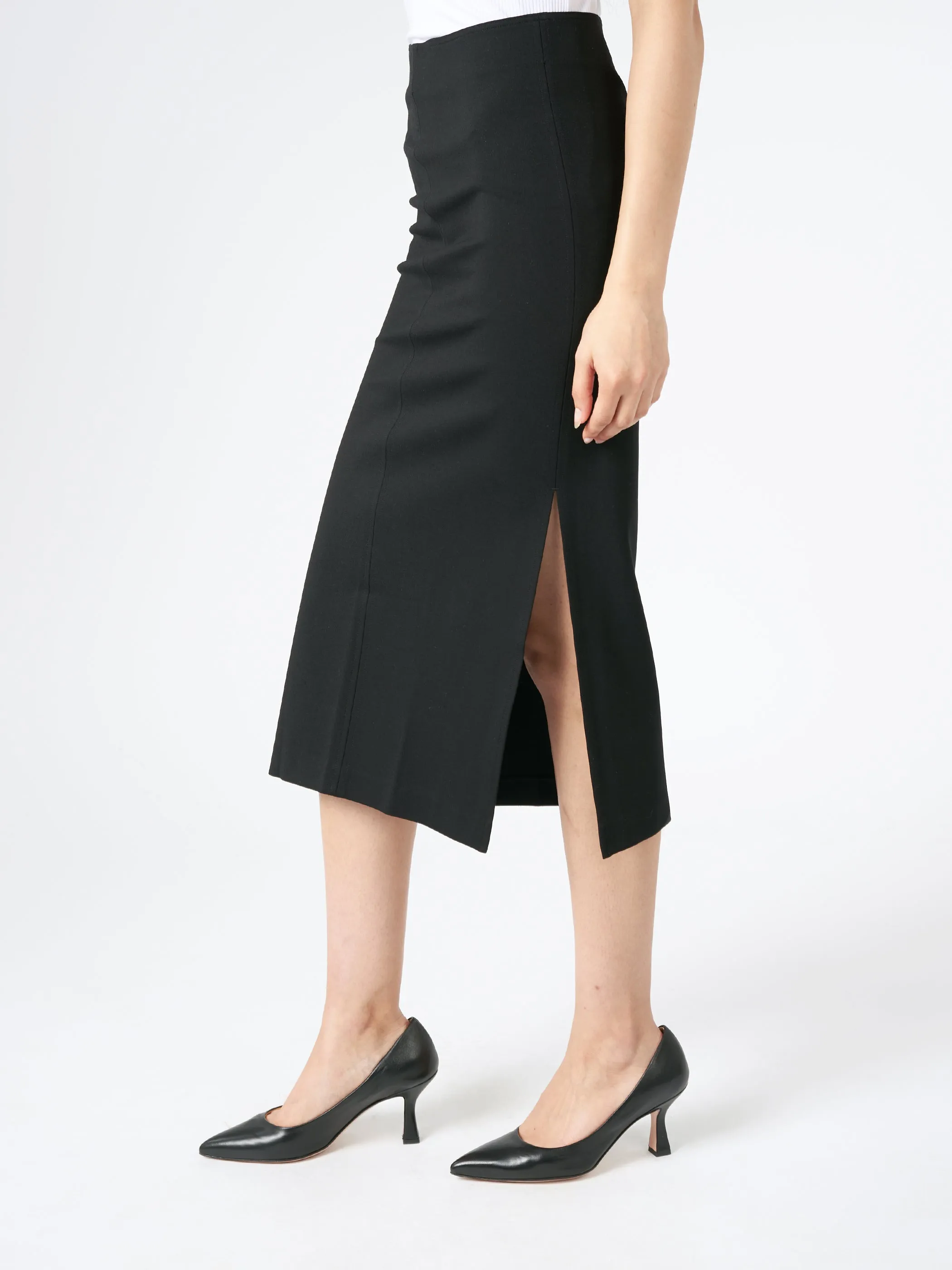 Jersey Pencil Skirt