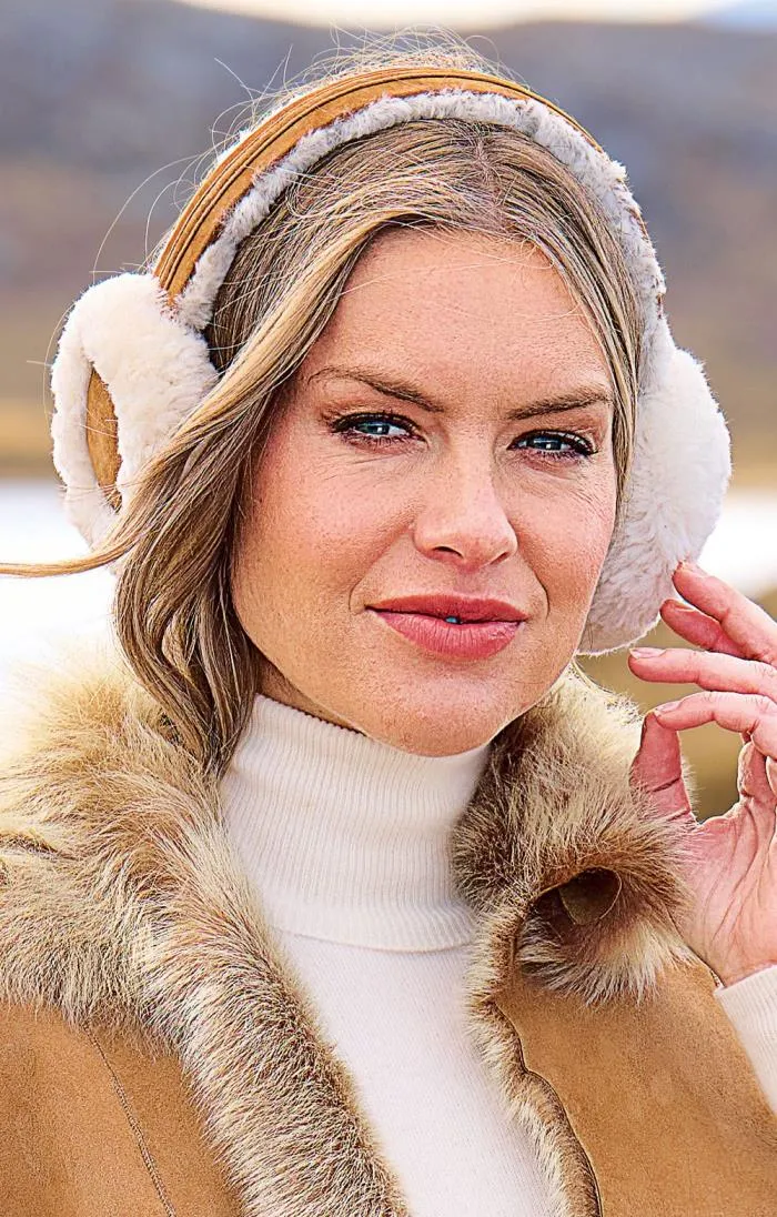 Ladies Sheepskin Earmuffs