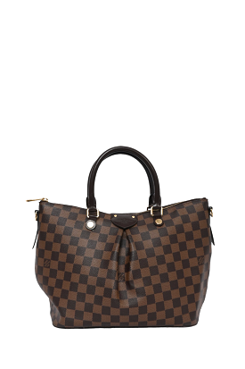 Louis Vuitton 2016 Damier Leather Ebene Siena Bag with Strap