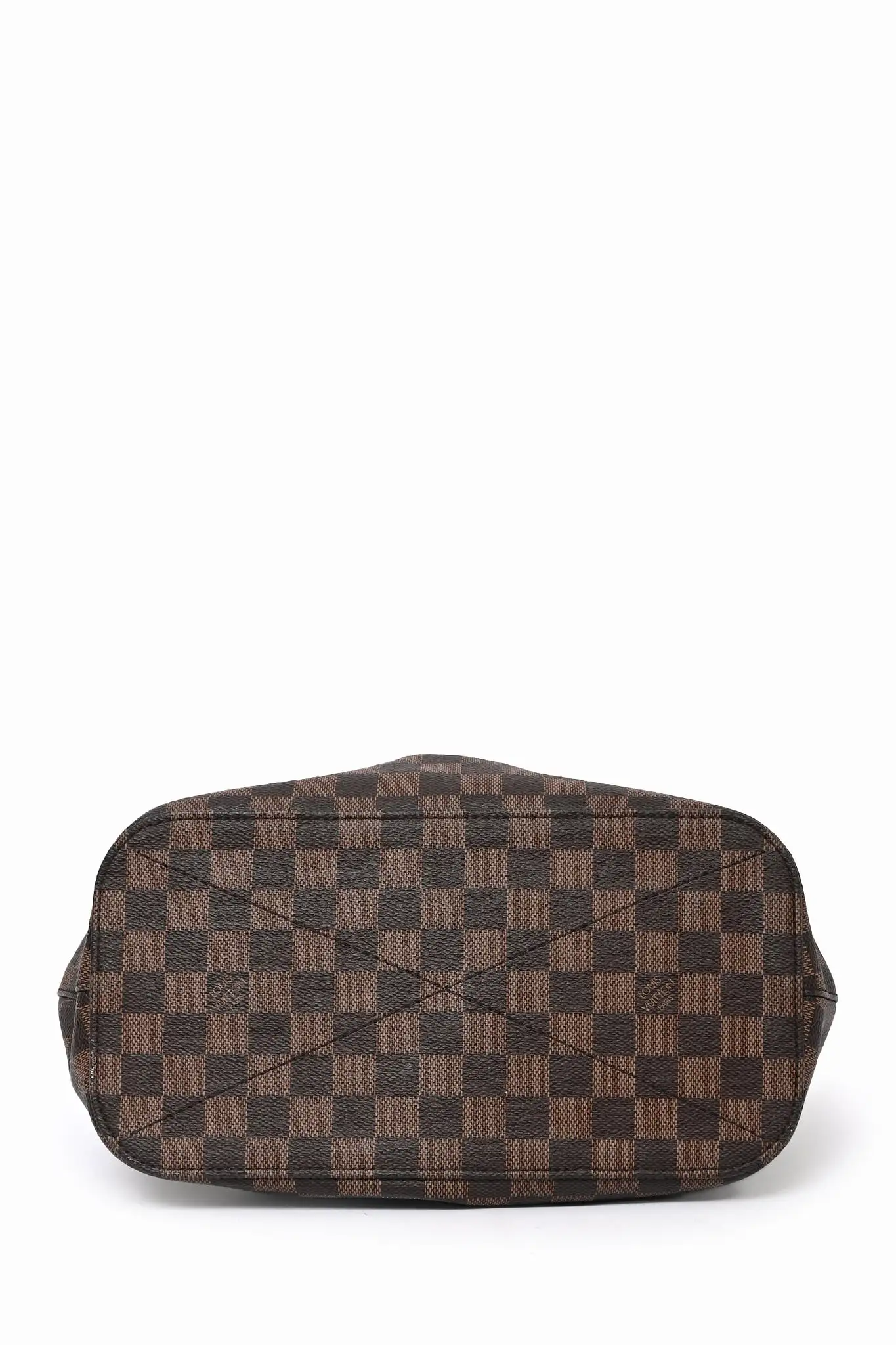 Louis Vuitton 2016 Damier Leather Ebene Siena Bag with Strap