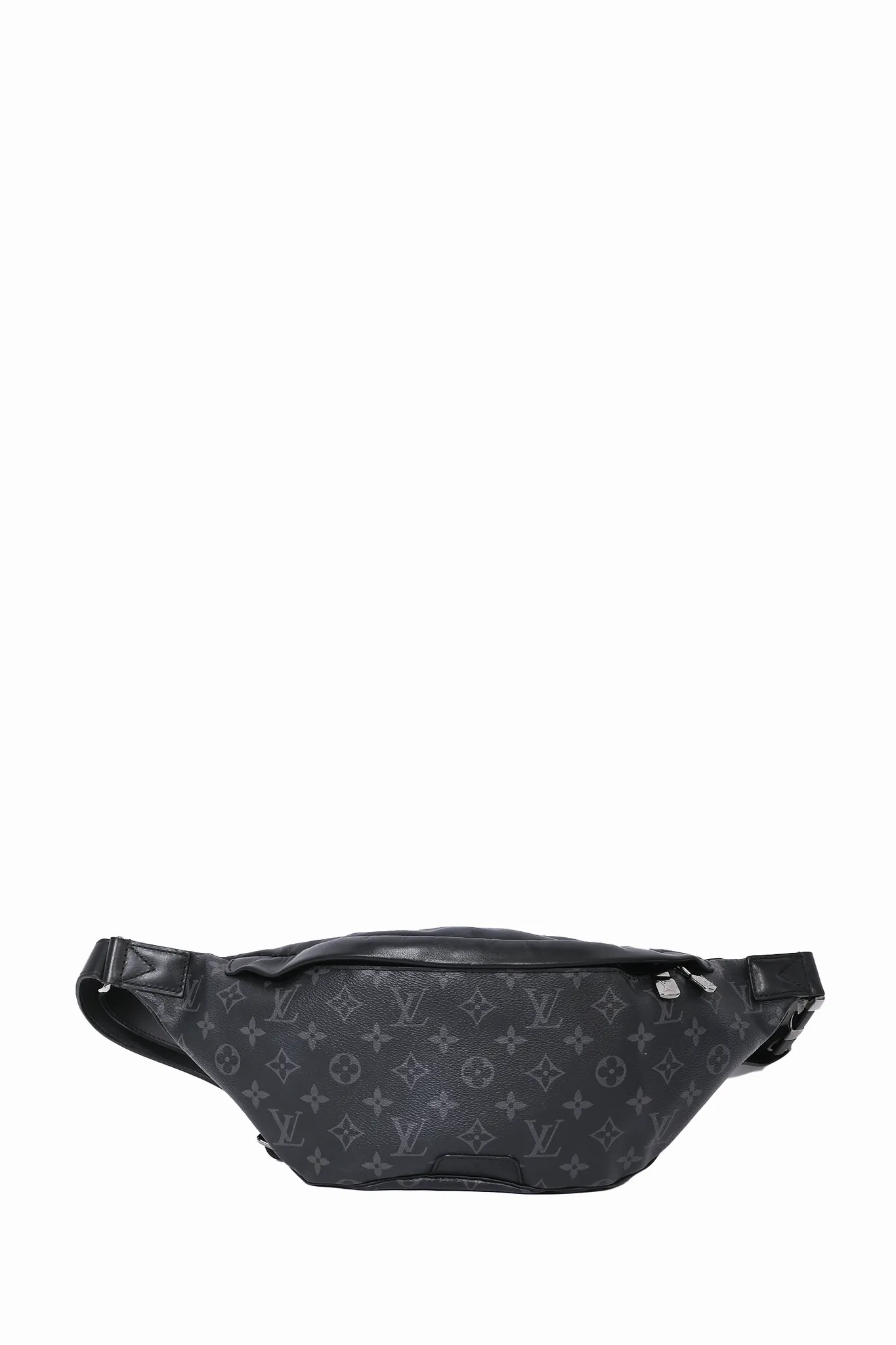 Louis Vuitton Black Leather Monogram Belt Bag