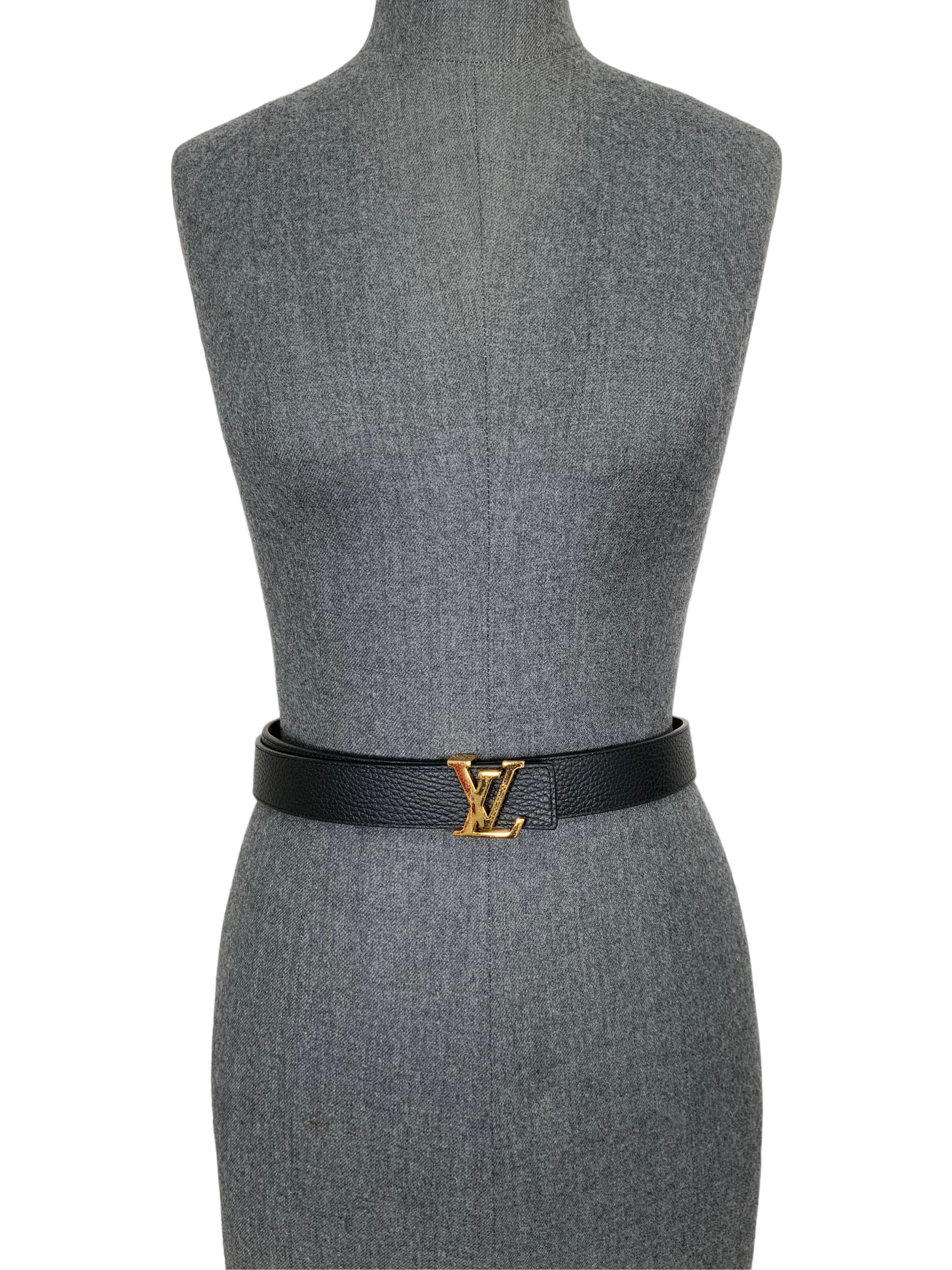 Louis Vuitton LV Initiales Reversible Leather Belt 105