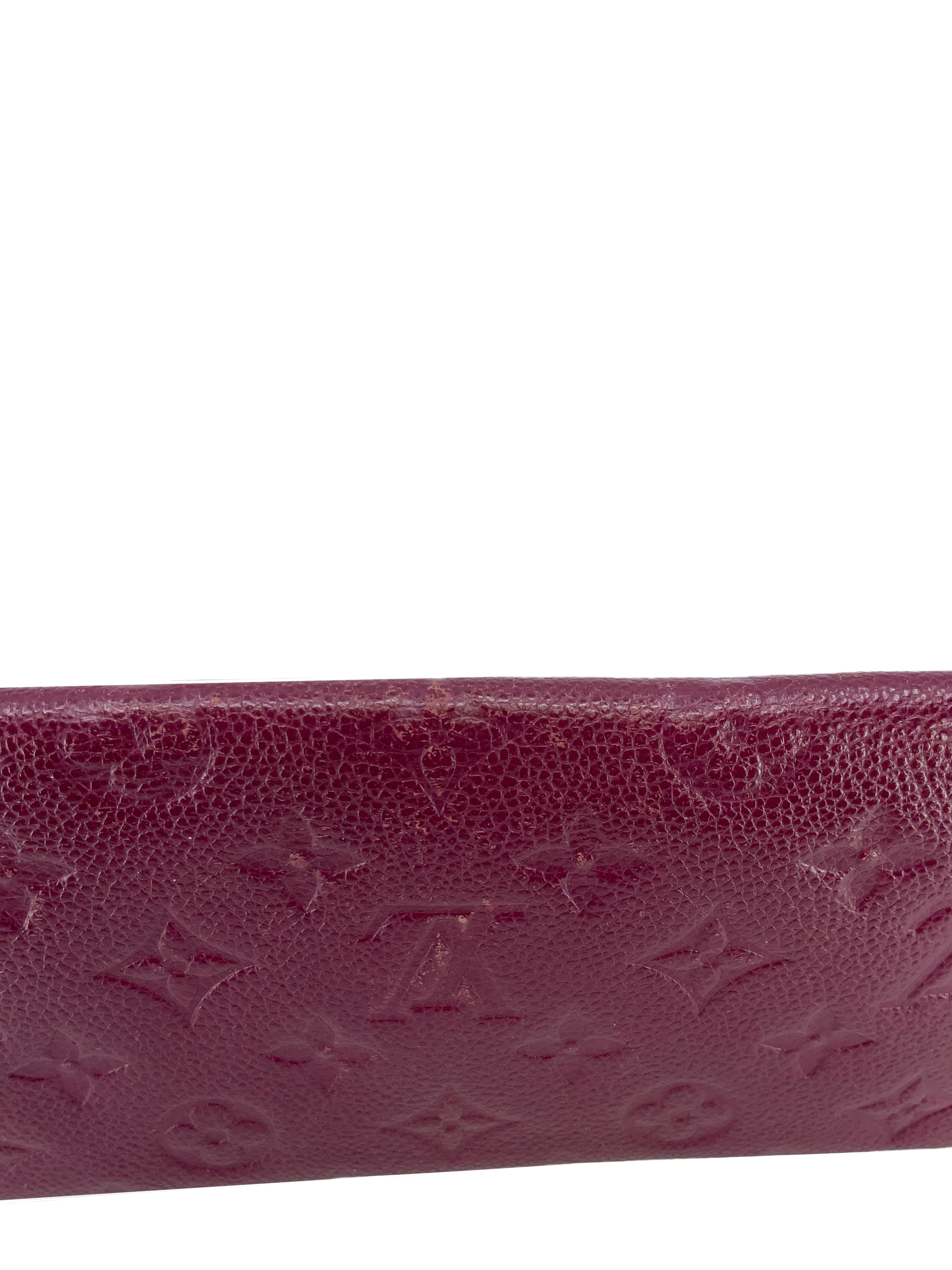 Louis Vuitton Monogram Empreinte Josephine Long Wallet