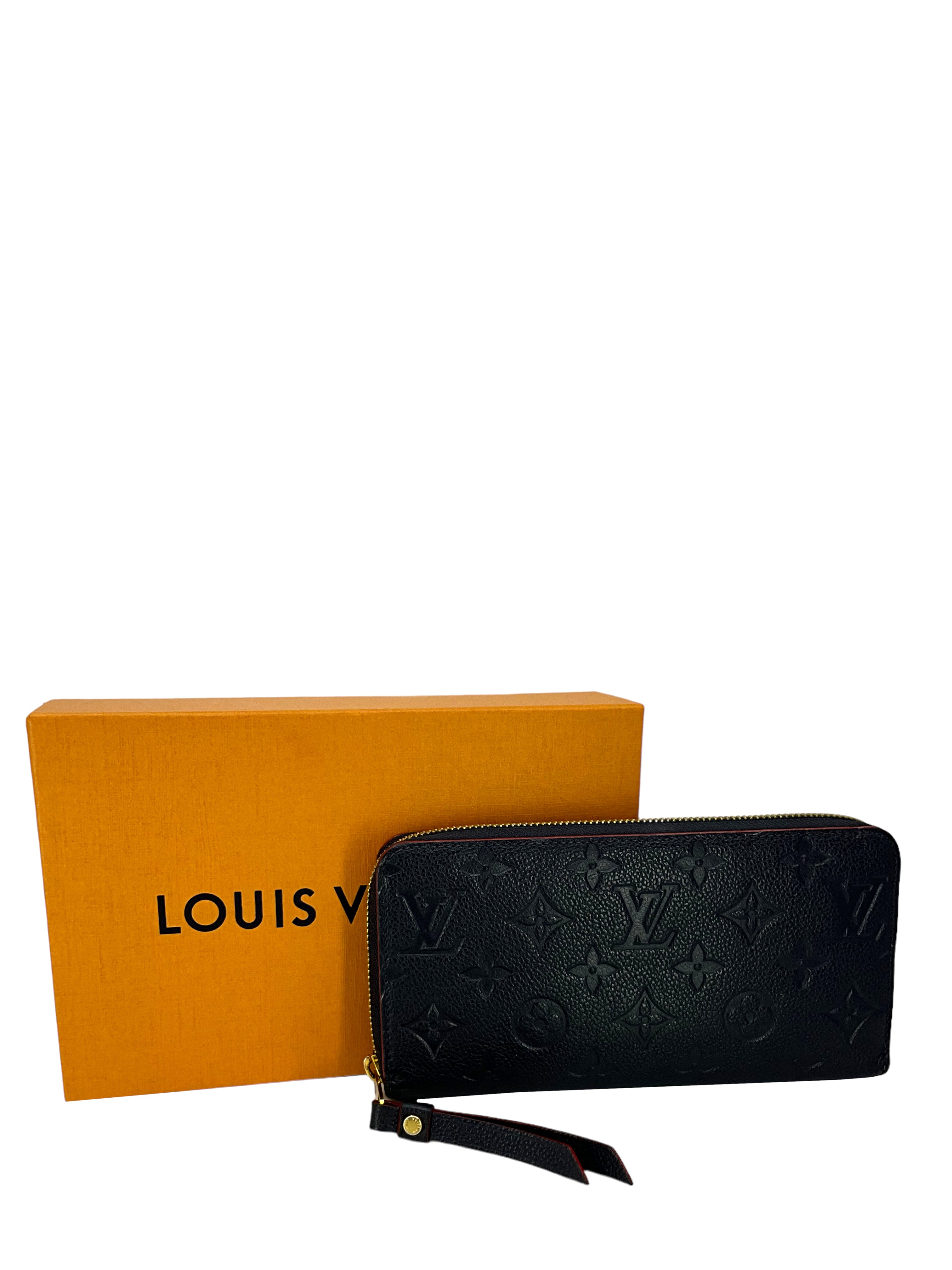 Louis Vuitton Monogram Empreinte Leather Zippy Wallet