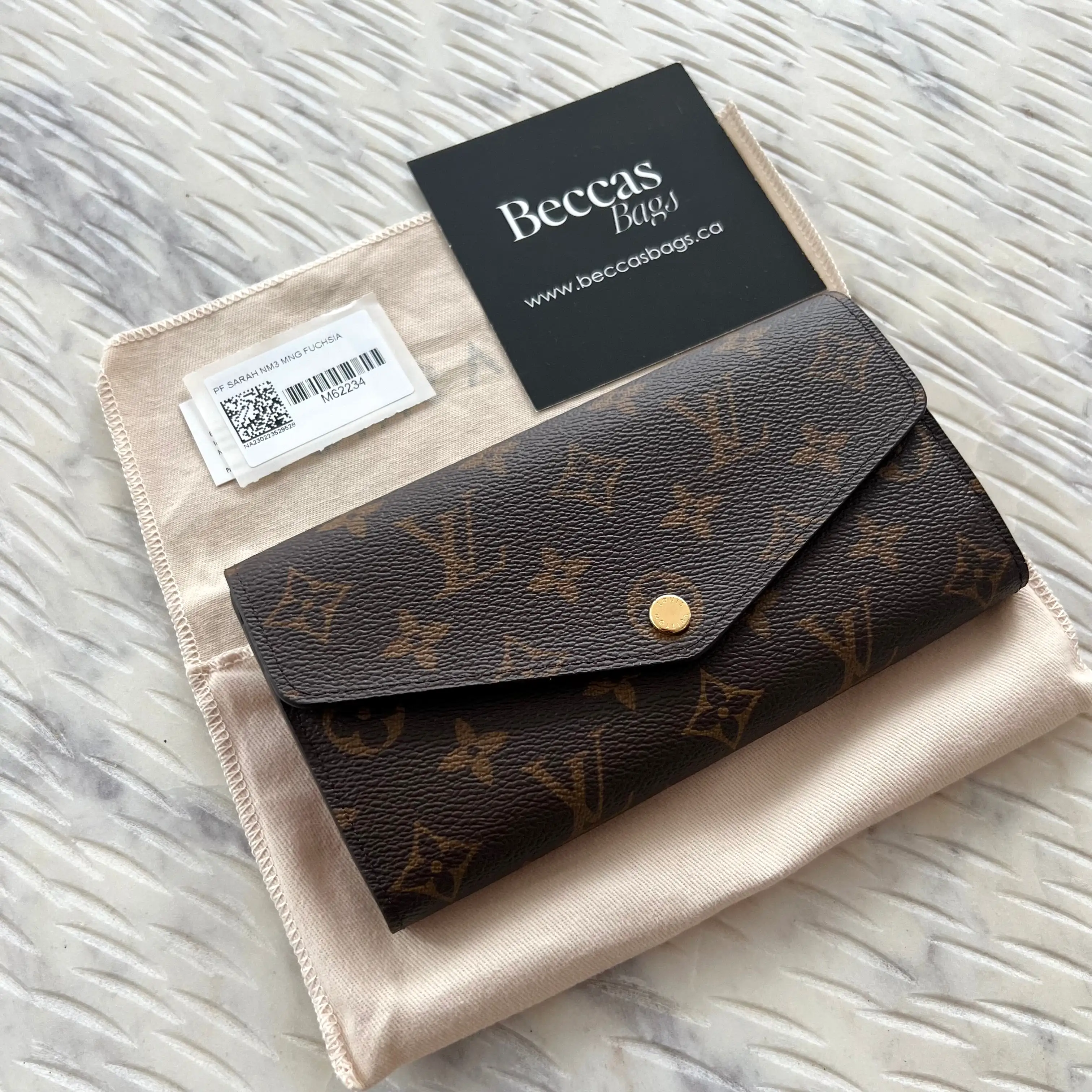 Louis Vuitton Sarah Wallet