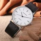 Lovers Women Men PU Leather Band Vintage Design Quartz Watch Couple Analog Clock Relogio