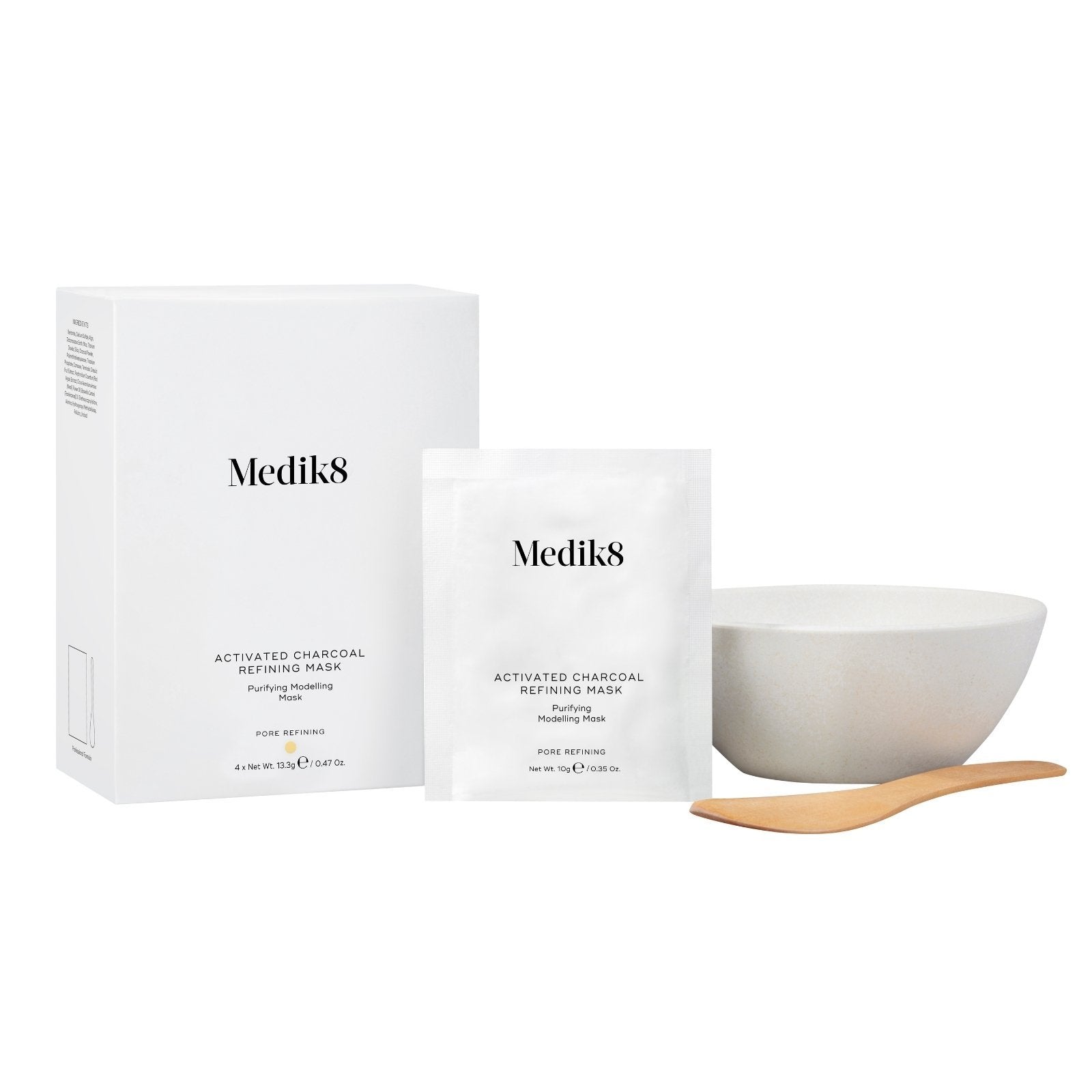 Medik8 | Activated Charcoal Refining Mask Kit 4 Masks