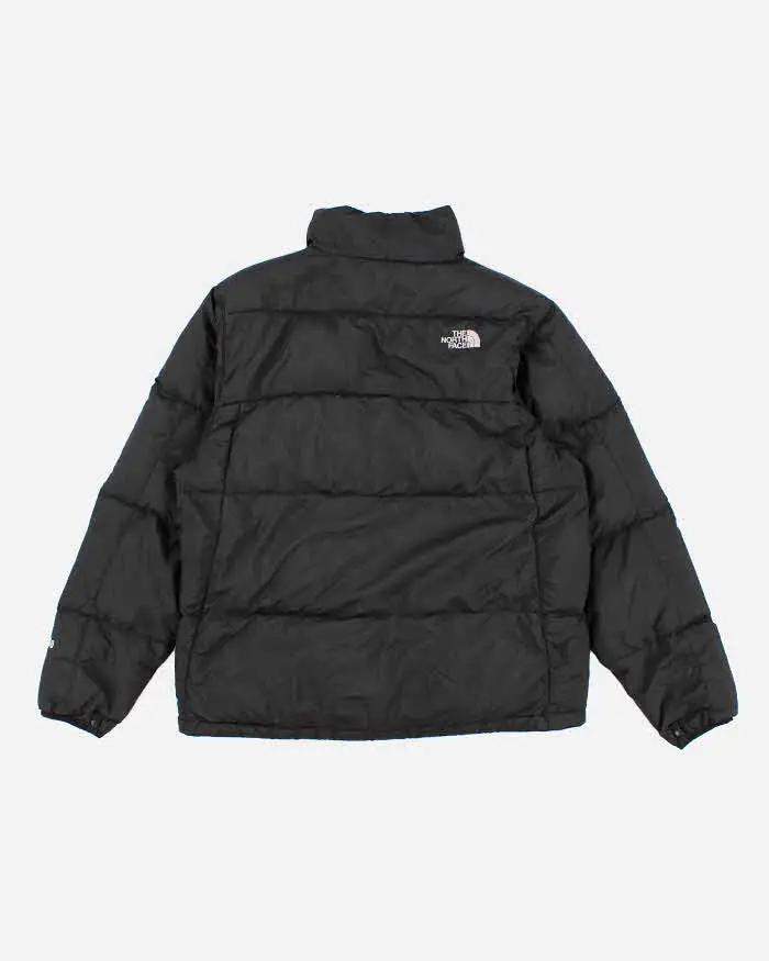 Men's Black The North Face Zip Up Puffer Jacket - L