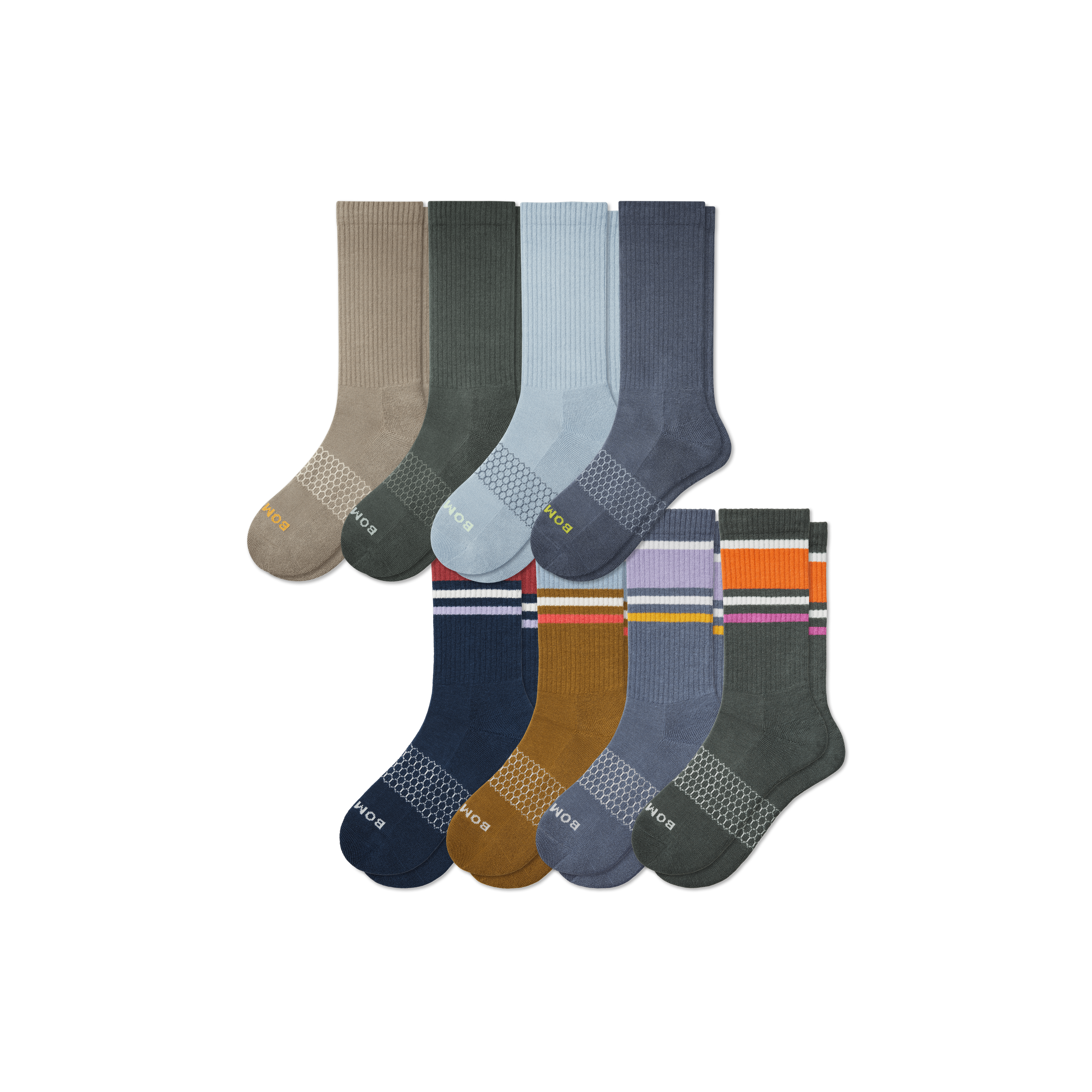 Men's Calf Sock 8-Pack