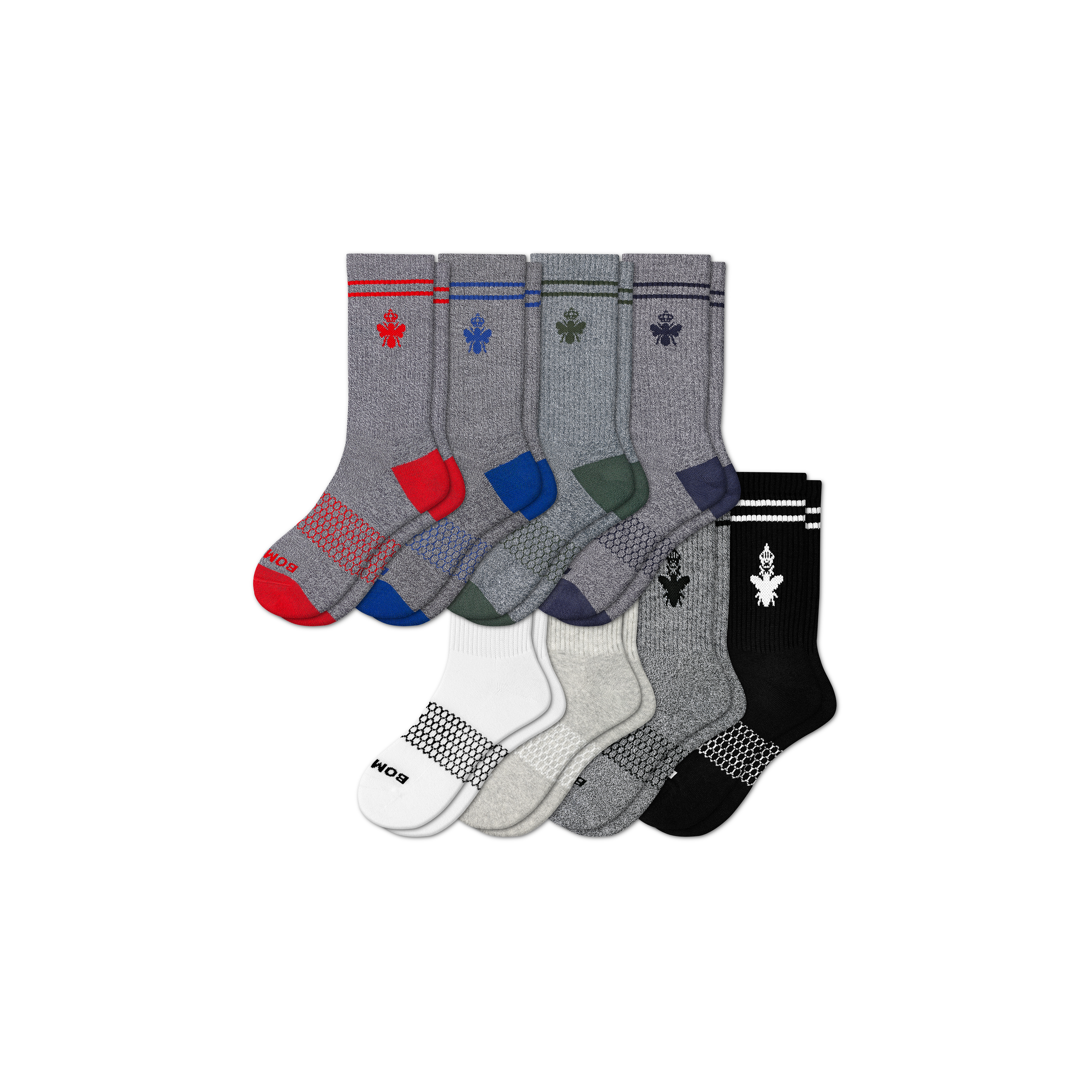 Men's Calf Sock 8-Pack