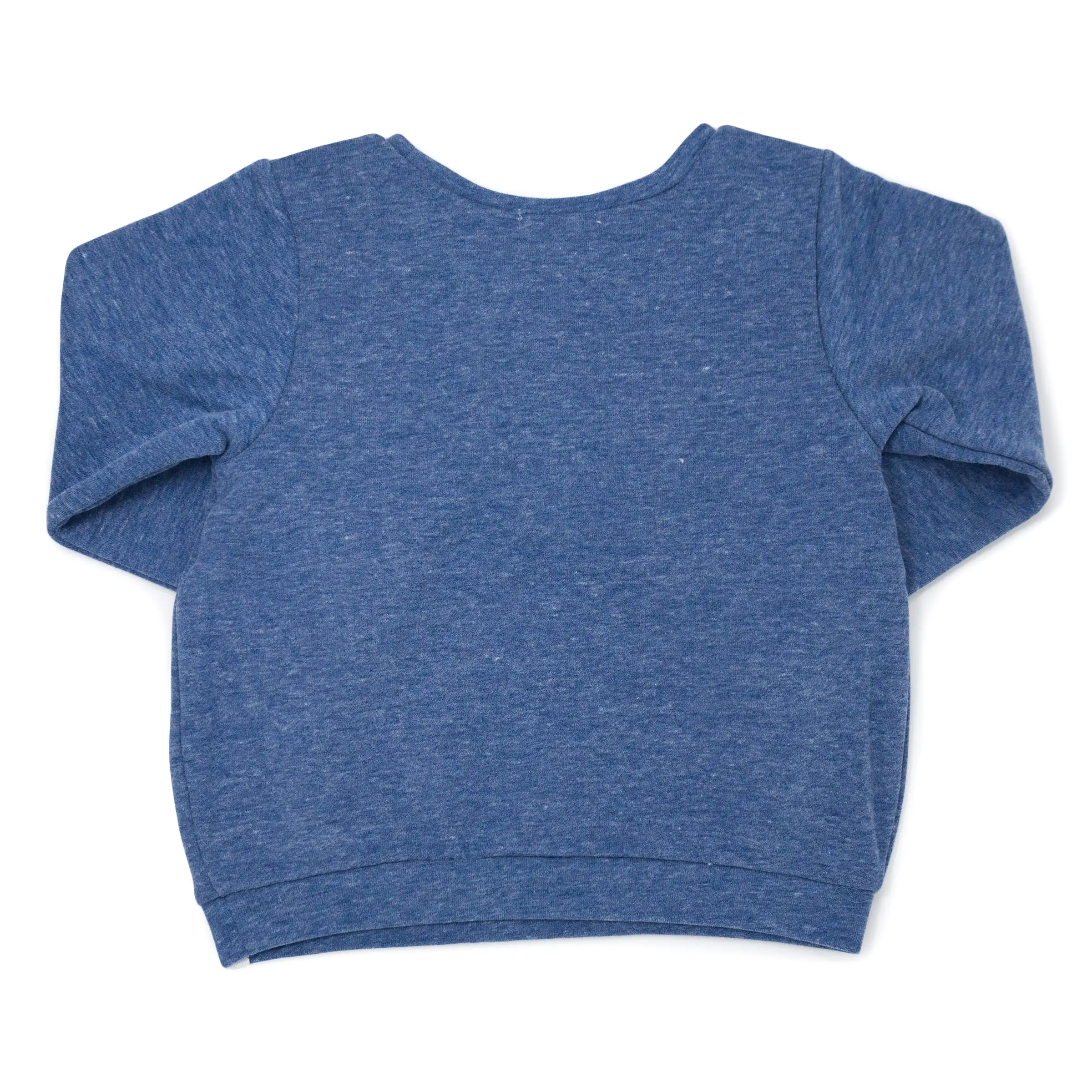 oh baby! Cotton Boxy Sweatshirt - dude print - Denim