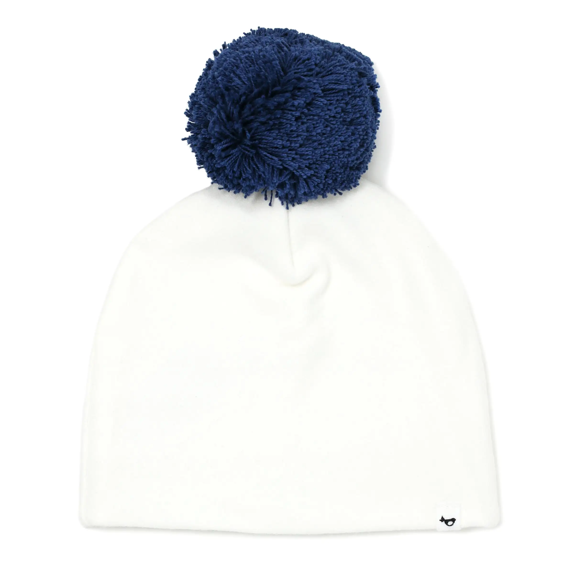 oh baby! Denim Pom Hat - Cream